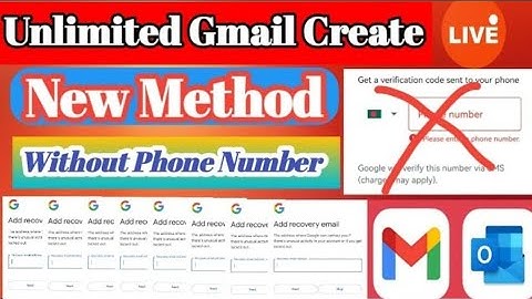 আনলিমিটেড জিমেইল নাম্বার ছারা How To Create Unlimited Gmail Account Without Number Gmail Buy Sell
