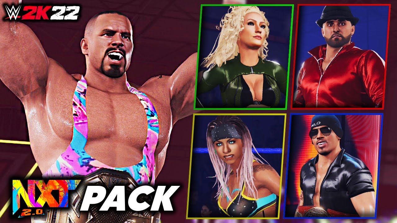 WWE 2K22 FULL ROSTER - +180 Superstars (RAW, Smackdown, NXT, NXTUK