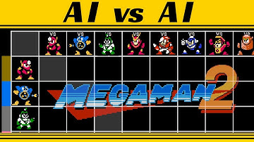 Mega Man 2 Bosses No.1 League | CPU Battle