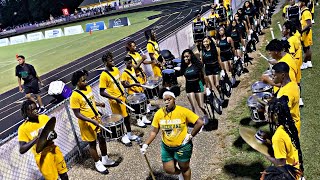 Carver Montgomery High School Marching Band - Marching Into Stadium - At Daphne High School