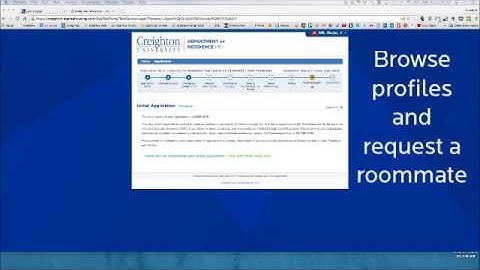StarRez New Student Portal Instructions: Initial Application
