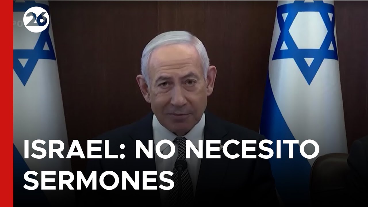 🇮🇱 RECHAZO | Netanyahu reiteró su oposición a la creación de un Estado palestino
