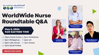 WorldWide Nurse Roundtable Q&A