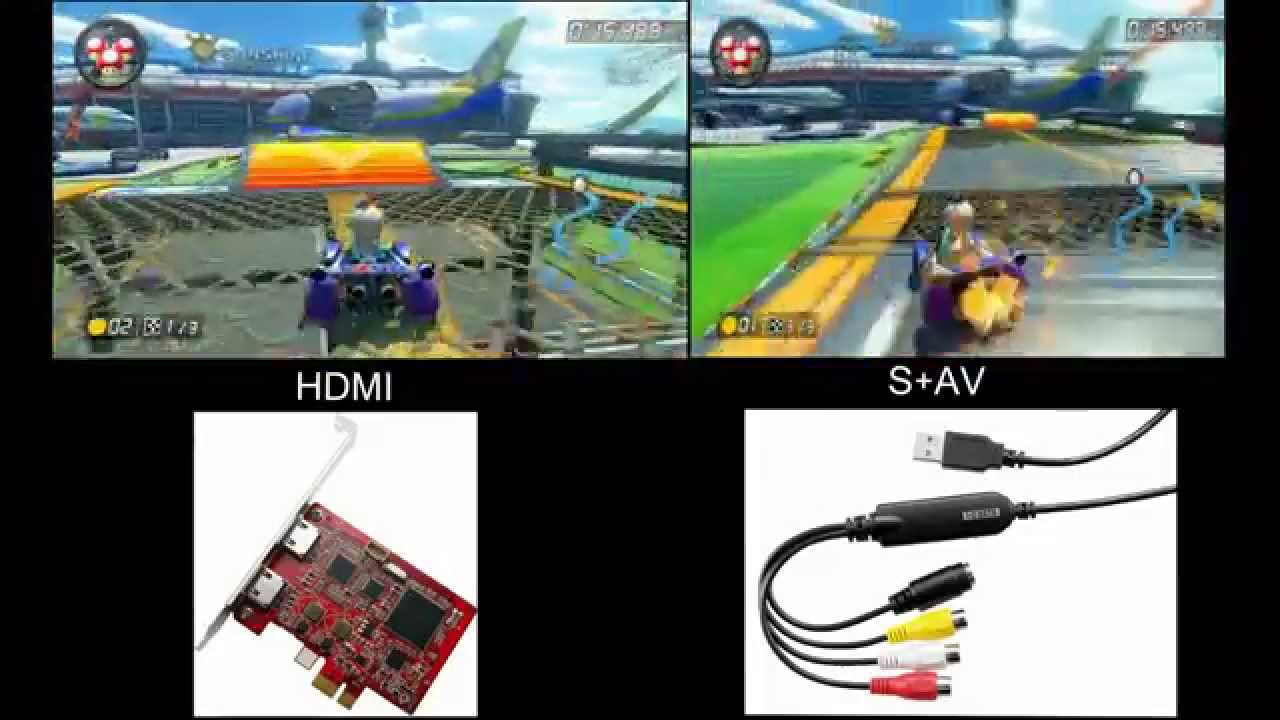 Hdmi Wiiu画質比較 S Av端子 Youtube