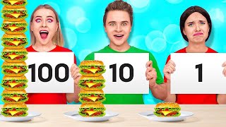 تحدي الأكل على مدار ۲٤ ساعة #۲ || طرق مجنونة لتهريب الأطعمة