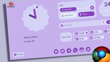 Get Pixel Style Material UI in Google Chrome │ Best Google Chrome Theme │ Customization │#chrome