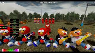 All Sesame Street Elmo Toys Going At Once In Roblox