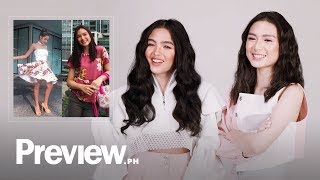 Andrea Brillantes and Francine Diaz React To Their Old OOTDs | Outfit Reactions | PREVIEW