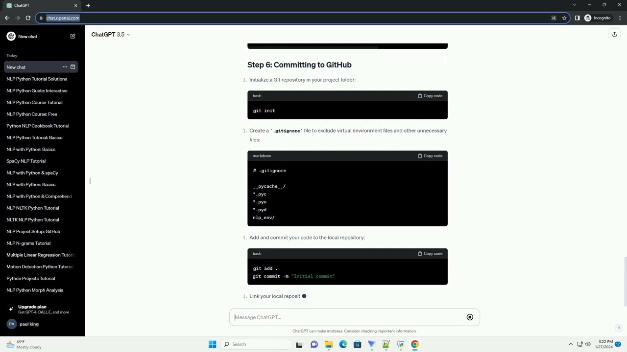 natural language processing with python github