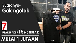 7 Speaker Aktif 15 inch Murah Terbaik Paling Laris di Pasaran