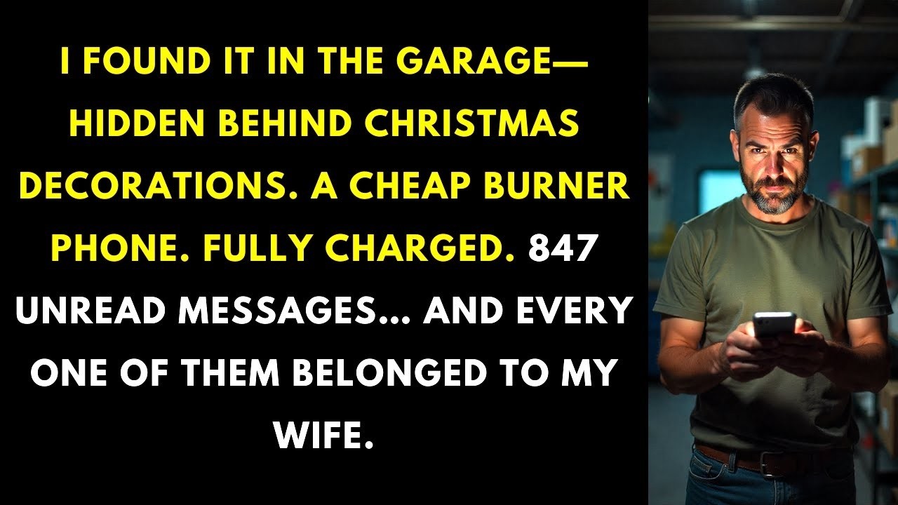I Found My Wife's Burner Phone With 847 Messages — The Last One Said 