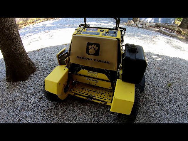 GREAT DANE super surfer petrol mower