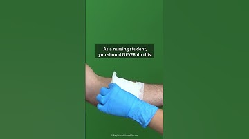 Nursing Students Should NEVER Do This... #shorts