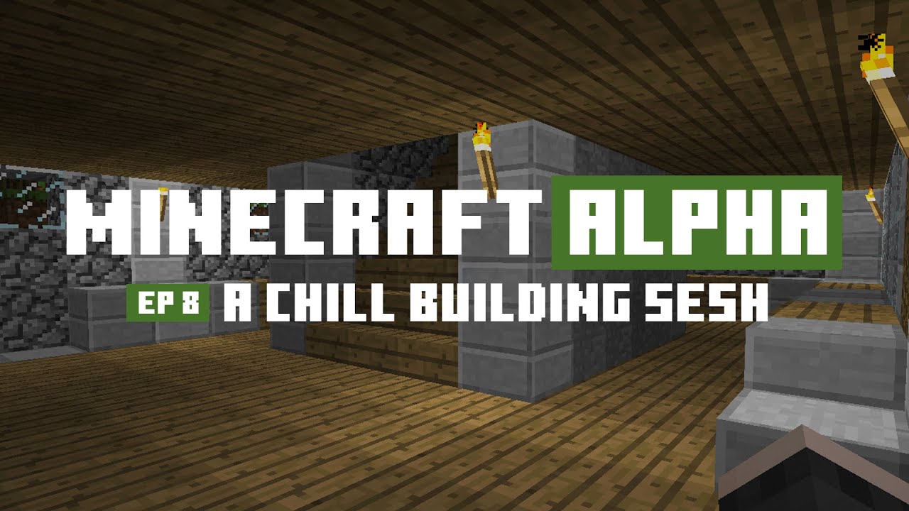 Relaxing in Minecraft Alpha ✦ [Minecraft Alpha 1.1.2 Let's Play - EP 8]