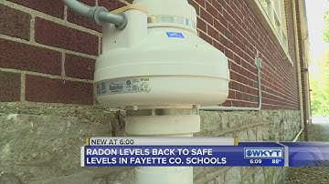 FCPS: Radon levels now below EPA recommendation in all schools