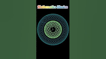 Mathematics illusion Art #satisfying #maths #mathematics #adhd #trending #art #procreate