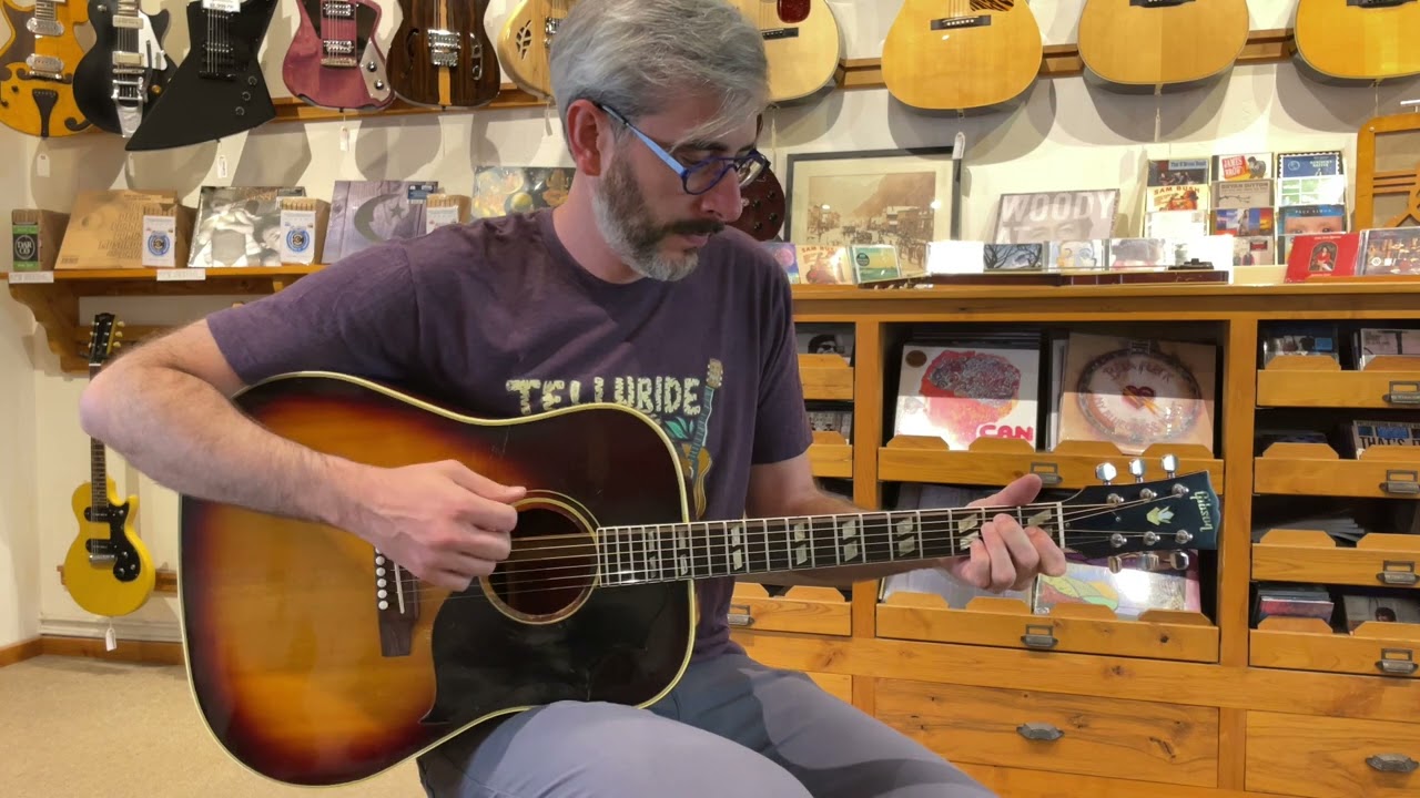 "Sugaree" on a Vintage Gibson - 1963 Gibson SJ Southern Jumbo