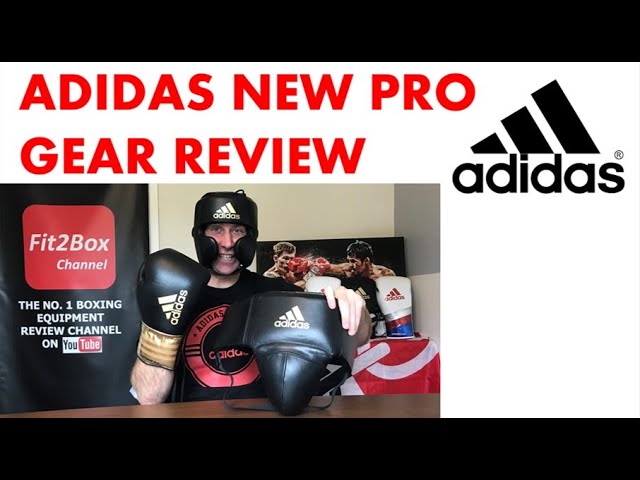 onregelmatig doen alsof lancering ADIDAS NEW PRO RANGE GLOVES HEADGUARD AND GROIN GUARD REVIEW - YouTube