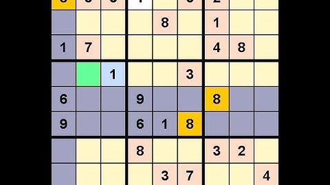 How to Solve Los Angeles Times Sudoku Expert October 10, 2022