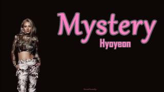 Hyoyeon - Mystery Lyrics Sub español