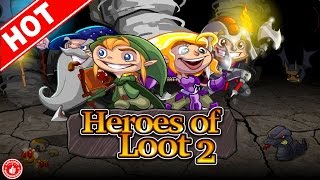 Heroes of Loot 2 - Wizard And Walkyrie Explores Dungeon! (ArcadeGo Recommended) screenshot 1