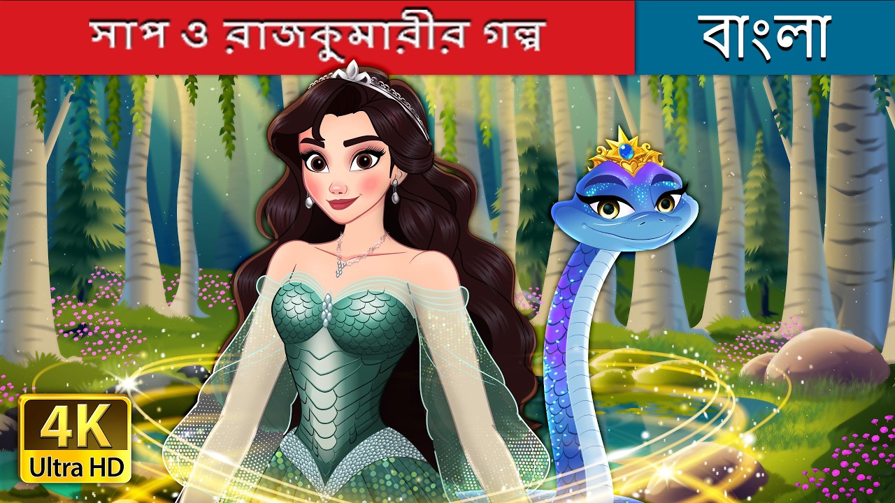 সাপ ও রাজকুমারীর গল্প | The Snake Princess in Bengali | @BengaliFairyTales