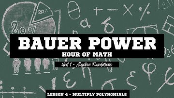 Multiplying Polynomials Pt. 1