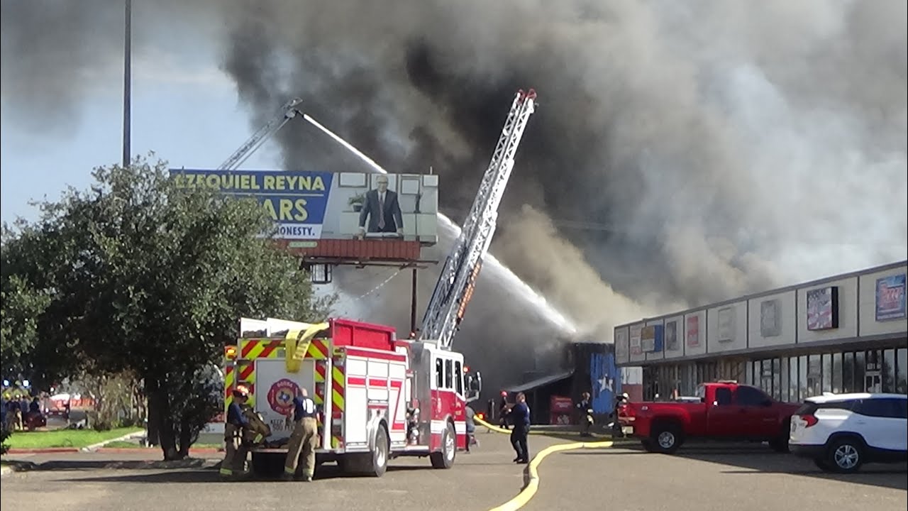 Matt Cash And Carry Mission Tx Matt's Cash & Carry Fire in Pharr 1/1/22 - YouTube