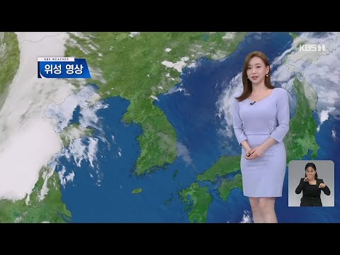 9시뉴스 강아랑기상캐스터 220722