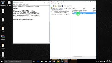set sql server port to 1433