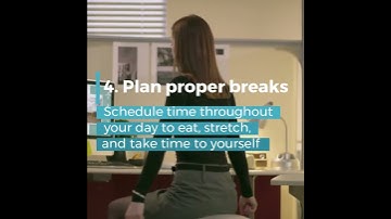 Tips for working remotely