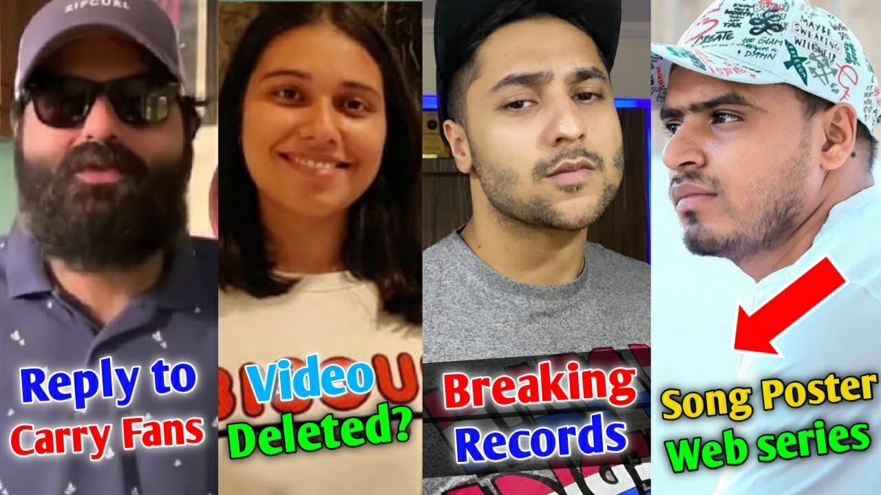 Tiktok Delete Saloni Gaur Video Kunal Kamra Reply To Carry Minati Honey Singh Emiway 