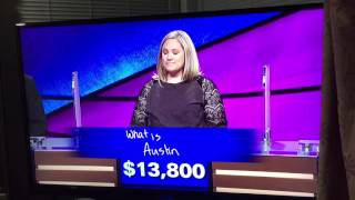 That moment when all 3 contestants finish broke on Jeopardy