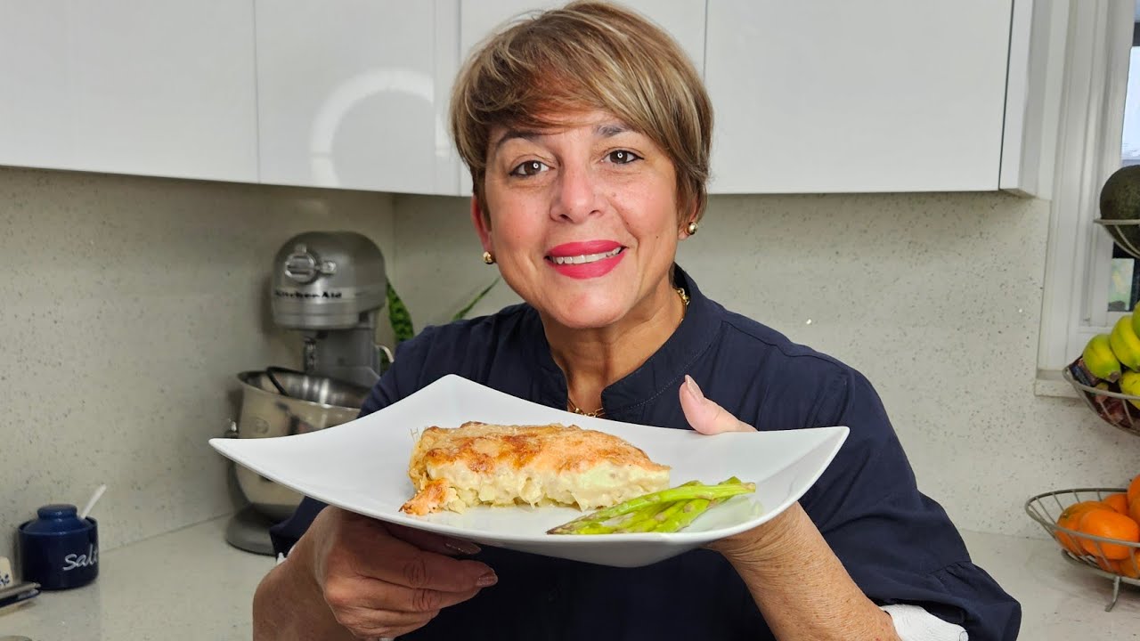 Bacalao a la nata ~ Fish Cod with Heavy Cream. 
