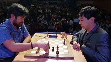 Touch move incident by Hikaru Nakamura (2018)