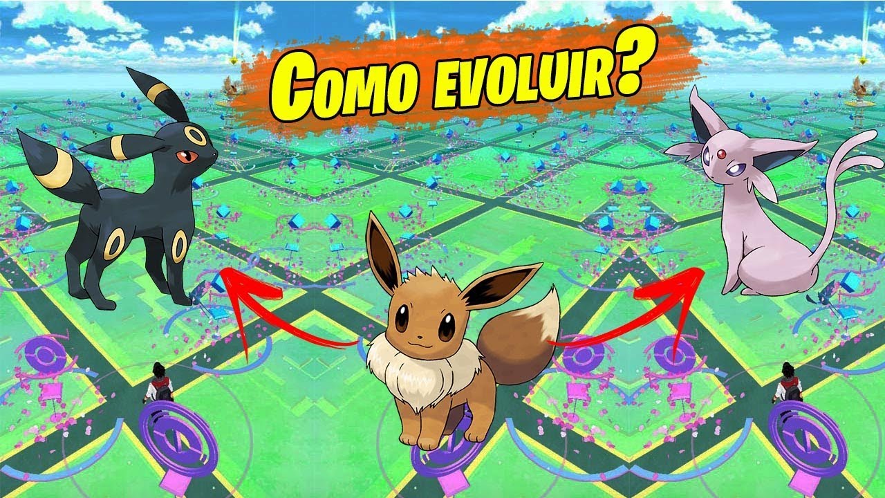Pokémon Go - Evoluindo Eevee's para Umbreon e Aspeon