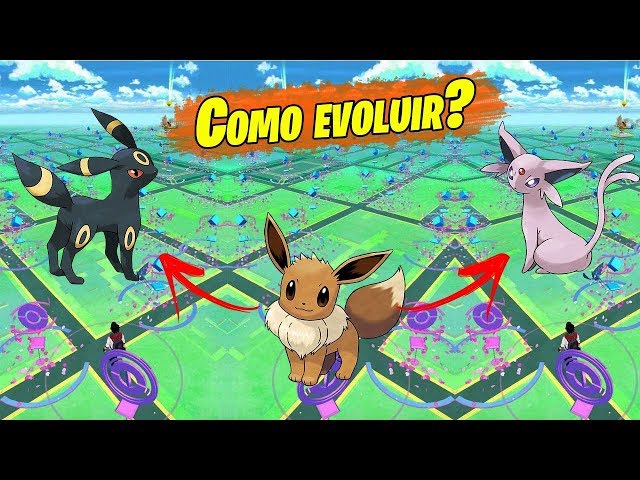 Pokemon GO - Saiba como Evoluir todas as Formas do Eevee ! Preparação Dia  da Comunidade Eevee 