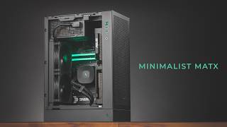 All-Black, Minimalist mATX 1440p Gaming PC Build | Deepcool CH170 Plus screenshot 5