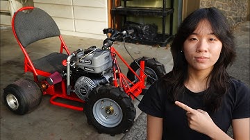i built a go kart...