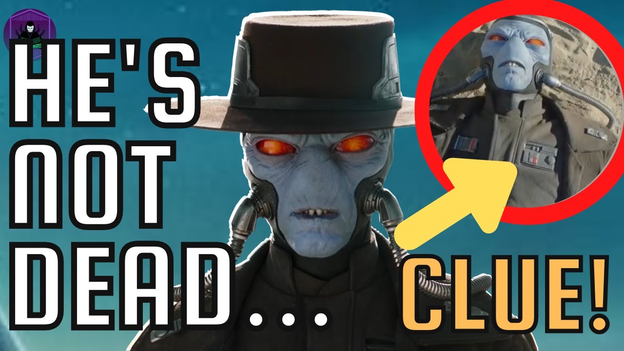 Cad Bane is NOT DEAD! Biggest Reason! Book of Boba Fett