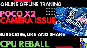 POCO X2 Camera Not Working Issue & Blank Screen