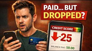 Why Your Credit Score Drops Even When You Pay On Time?
