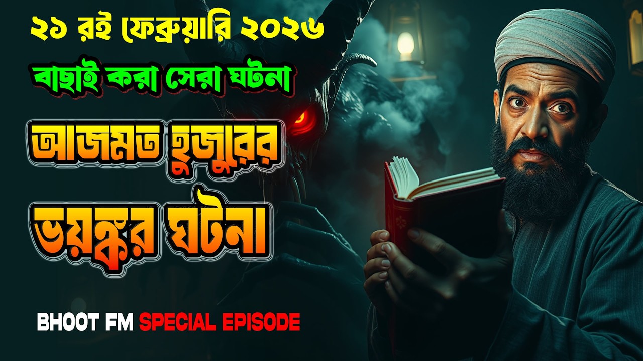 আজমত হুজুরের ভয়ানক কাহিনি | সেই রাতের অজানা রহস্য | Bhoot FM