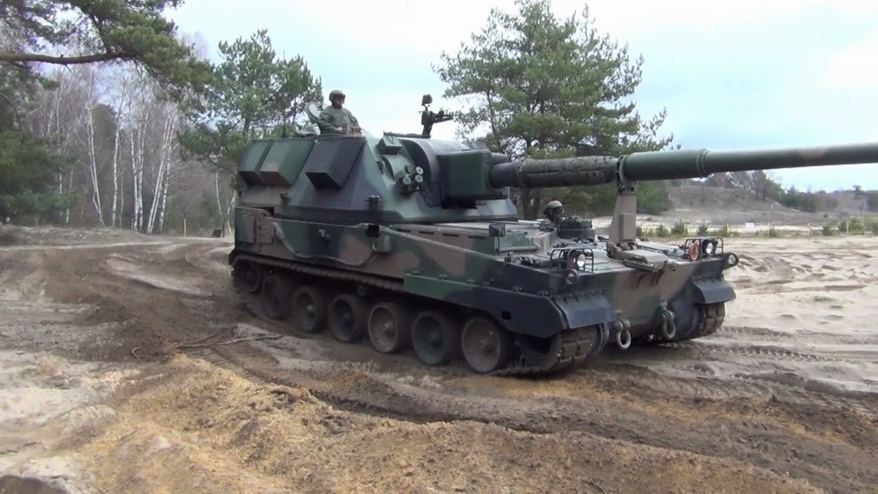 Szkolenie artylerzystów z Sulechowa