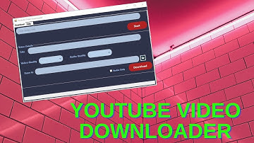 YouTube Video Downloader App Using C# Windows Forms Part 1