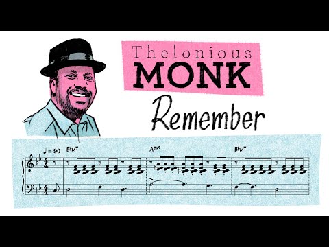 Thelonious Monk: Remember (Thelonious Alone in San Francisco, 1959)