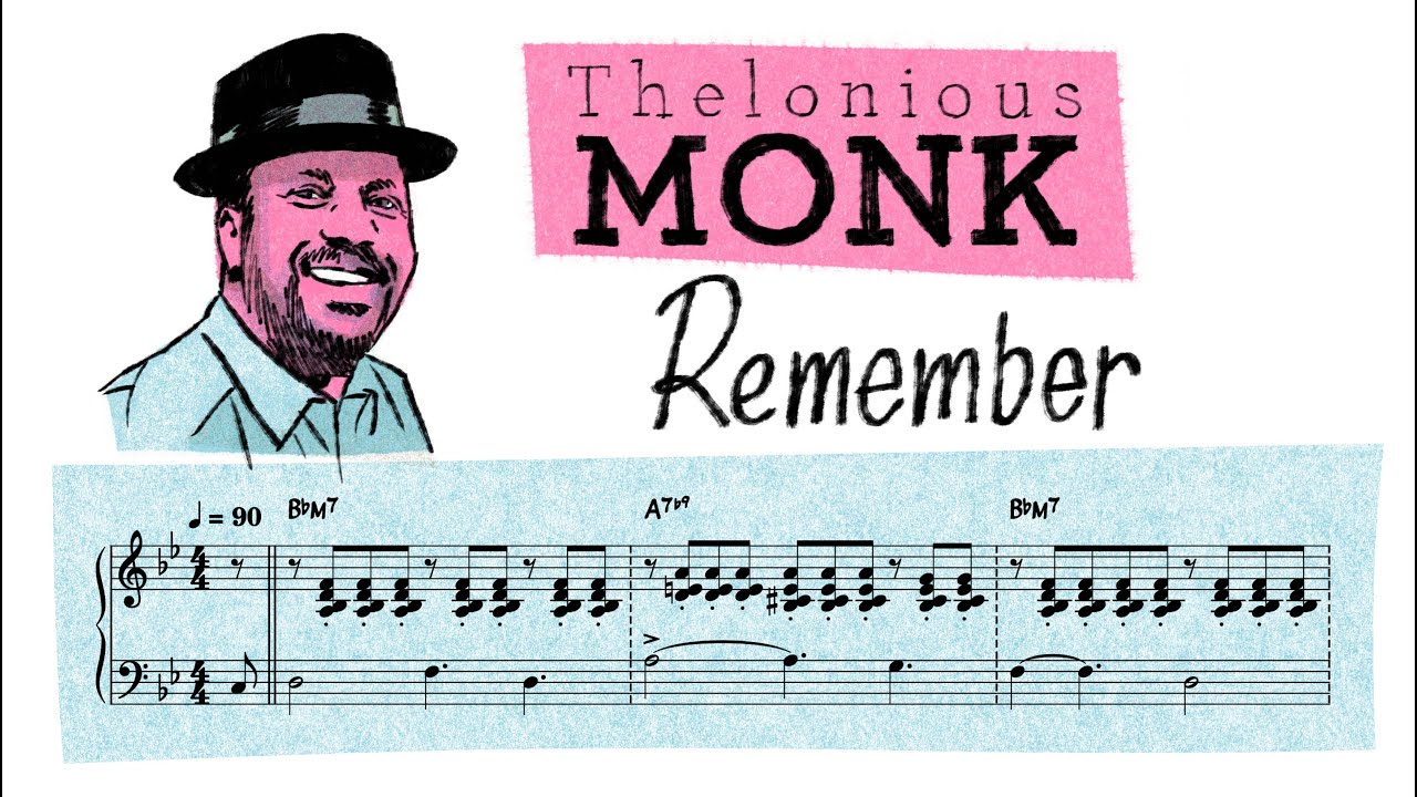 Guarda Thelonious Monk: Remember (Thelonious Alone in San Francisco, 1959) su YouTube Guarda Thelonious Monk: Remember (Thelonious Alone in San Francisco, 1959) su YouTube