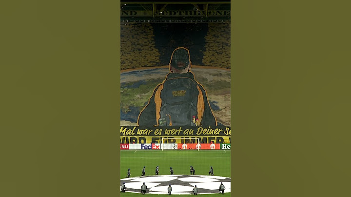Another breathtaking Dortmund tifo! 😍🔊