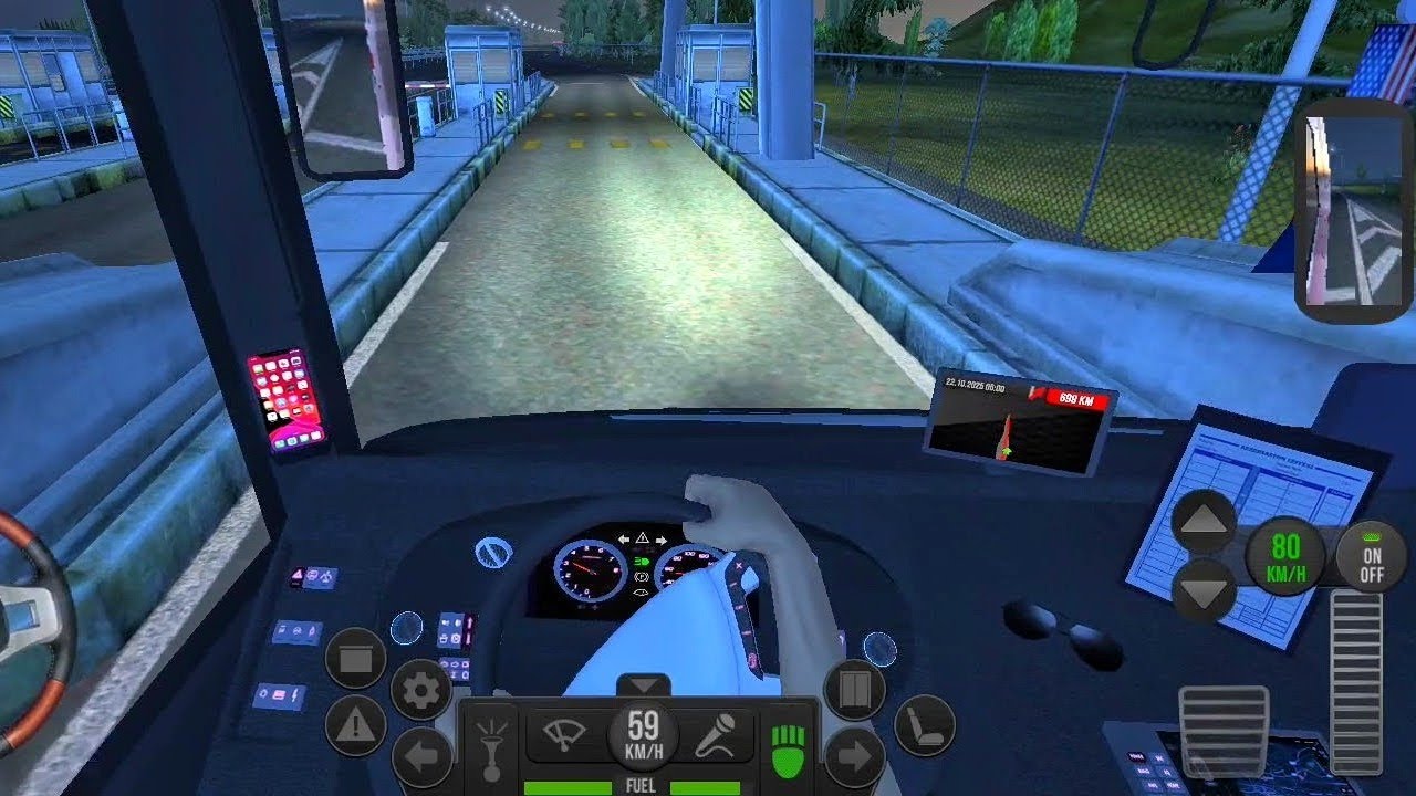 🚍Bus Simulator : Ultimate | Toll ⛔🛣️🚦| Mobile Gameplay | Ali Drives Sim ...