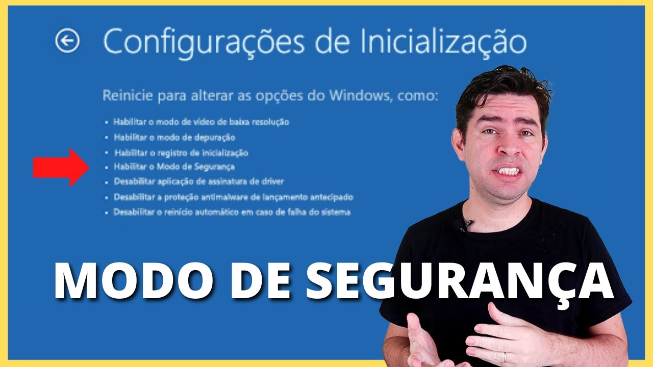 Como acessar o Modo de Segurança do Windows 10